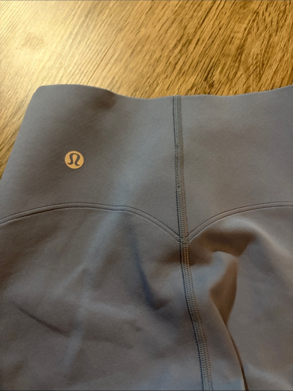lululemon athletica Glow Up Super High Rise Tight Legging in Wash Denim - Picture 6 of 6